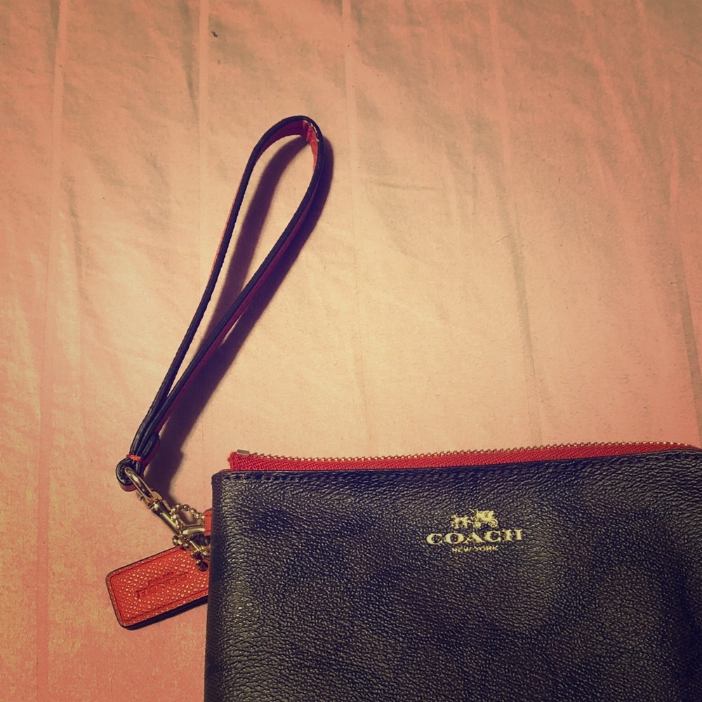 Coach wristlet
